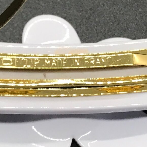 L. Erickson Studded Daisy Barrette - Picture 11 of 14